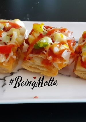 A picture of Khari Pizza (Airfryer recipe).