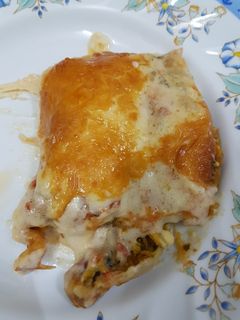 صورة لوصفة عجينة الكانولوني المنزلي بالبشاميل