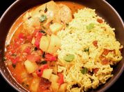 A picture of bone broth curry