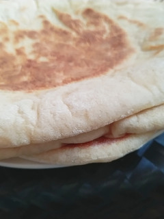 A picture of Turkish flatbread.