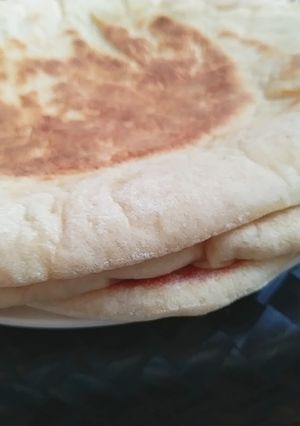 A picture of Turkish flatbread.