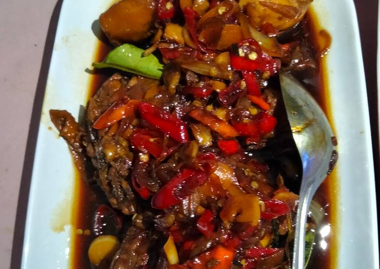 Resep Ayam Kecap Pedas Manis, Enak