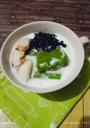 Foto resep Es Bongko durian mutiara