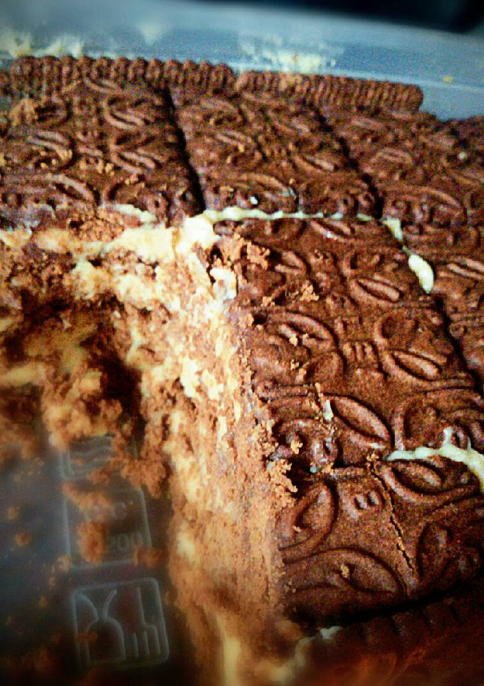 Una foto de Chocotorta con crema moka! 😍💘