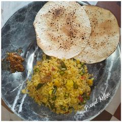 Vegetables Pulao A picture of Vegetables Pulao.