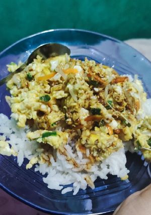 Foto resep Orak arik telur sayur