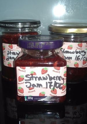 A picture of Strawberry jam.