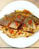 Cá chim chiên mắm tỏi