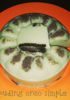 Foto resep Puding Oreo Sederhana