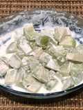 Chayotes a la crema