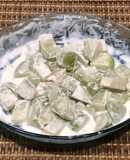 Chayotes a la crema