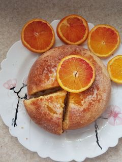 عکسی از دستور کیک پرتقالی