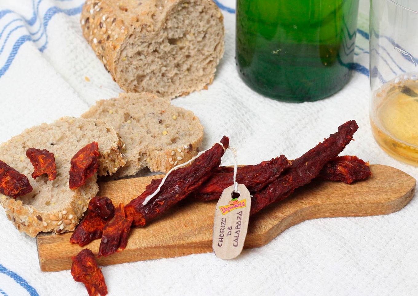 Chorigano o Chorizo de Calabaza... Impresionantes!!