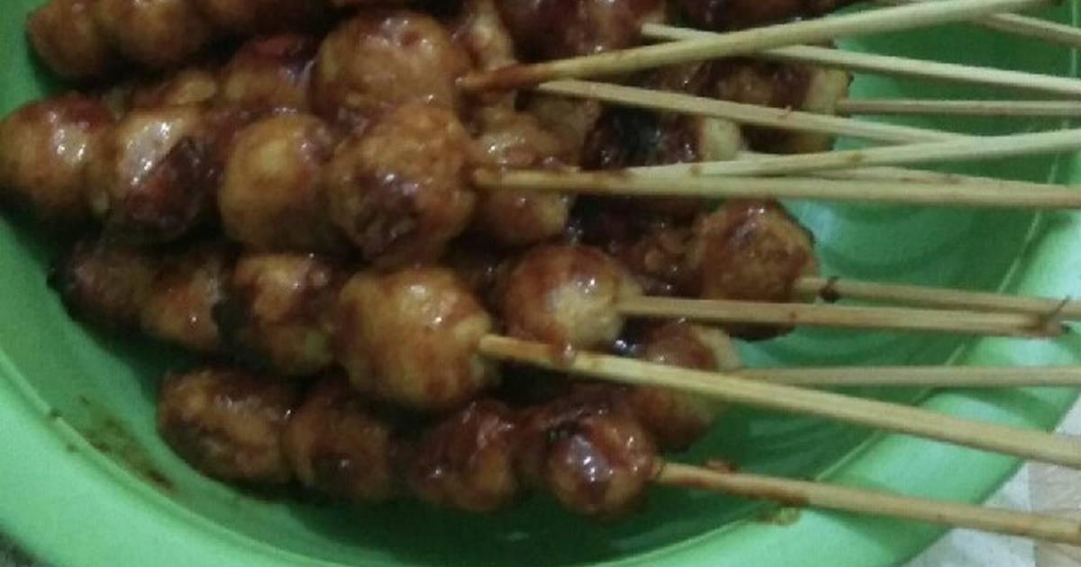 Resep Pentol Bakar Bakso Bakar Ala Dedek Vera 😂 Oleh Vera Rosita