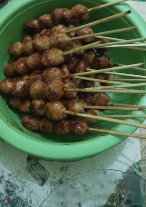 Foto resep Pentol bakar / bakso bakar ala dedek vera 😂