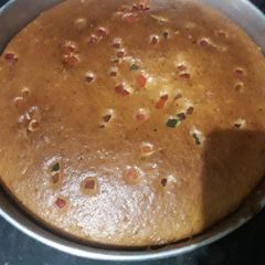 A picture of Eggless cake.
