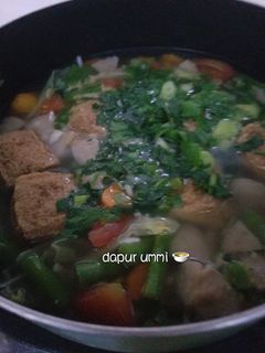Foto resep Sayur Sop Baso