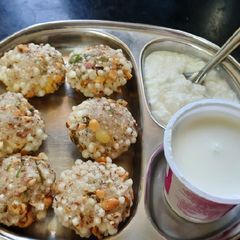 A picture of Sabudana vada.