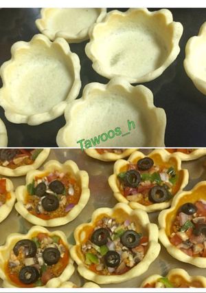 عکسی از دستور پیتزا قالبی و مجلسی