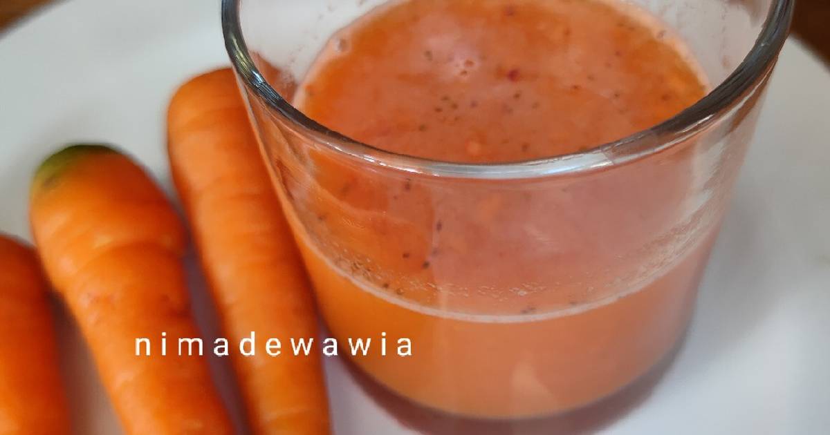 22 resep jus detox strawberry enak dan mudah Cookpad