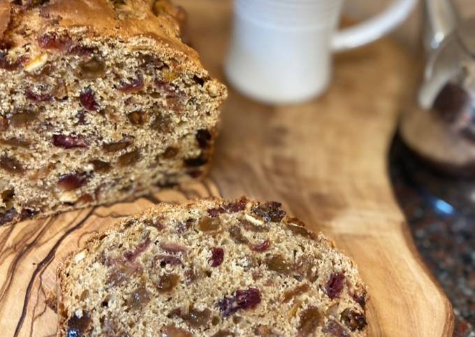 Fat free moist tea loaf