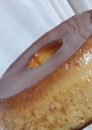 Una foto de Flan casero