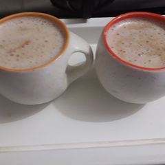 A picture of Homemade instant hot coffee.