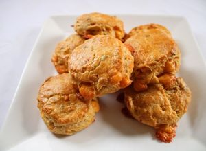Foto de Scones de Queijo Cheddar e Paprika
