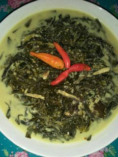 Foto resep Gulai Daun Singkong Teri jengki