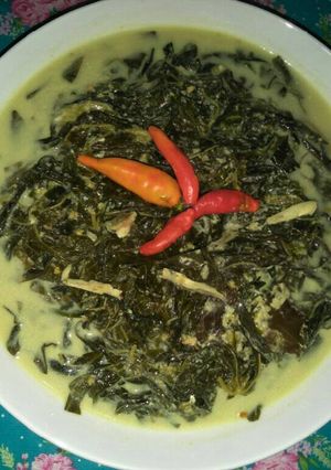 Foto resep Gulai Daun Singkong Teri jengki