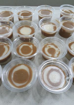 Foto resep Puding zebra