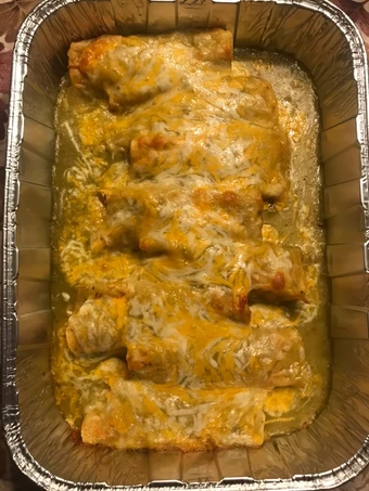 Easy Steps to Prepare Recipes Easy Cheese and Beef Enchiladas the Perfect Delicious.