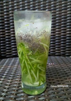 Foto resep Es Timun Chia Seed