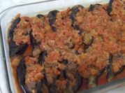 A picture of eggplant tomato paste