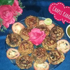A picture of Chapli kabab.