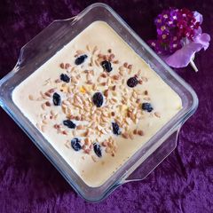 A picture of Paneer kheer (falahari).