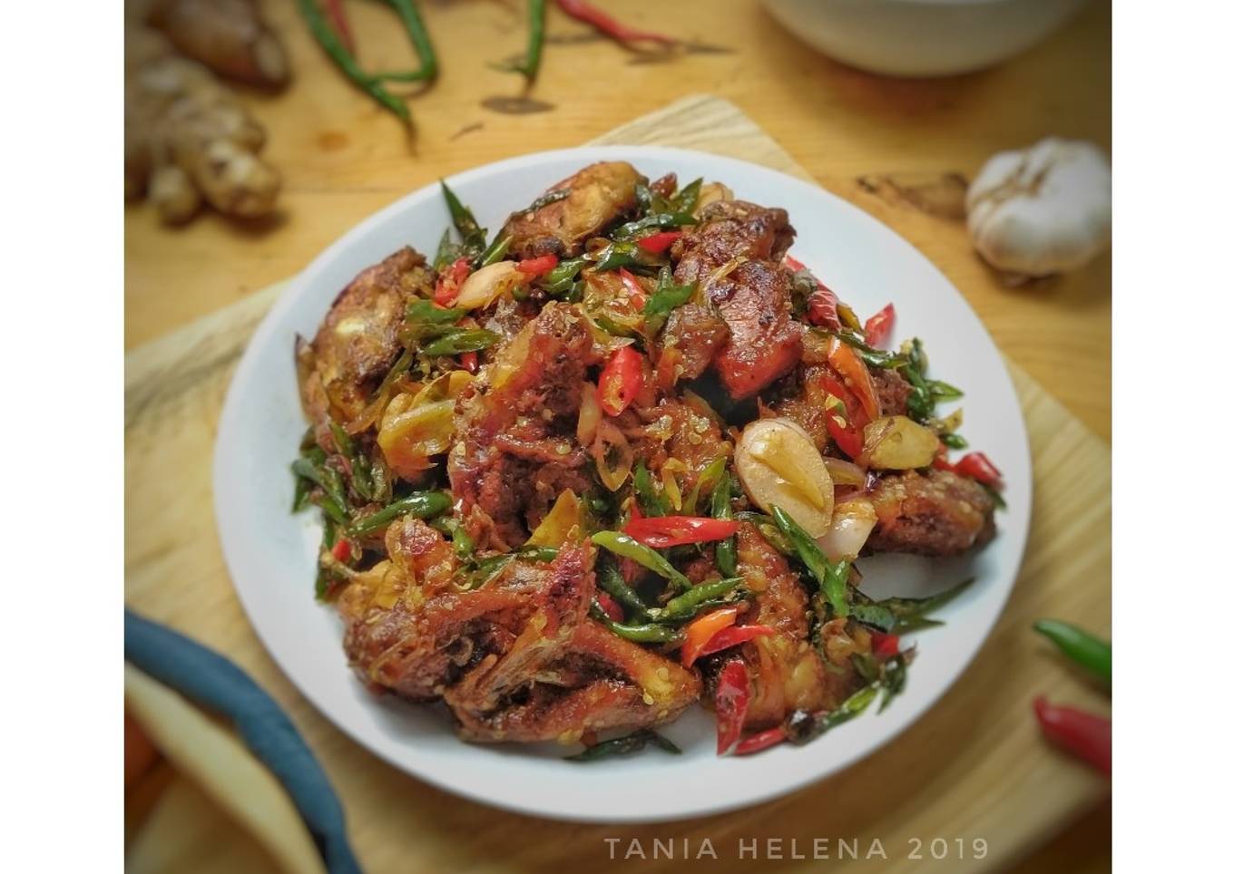 Ayam Goreng Cabe Ijo