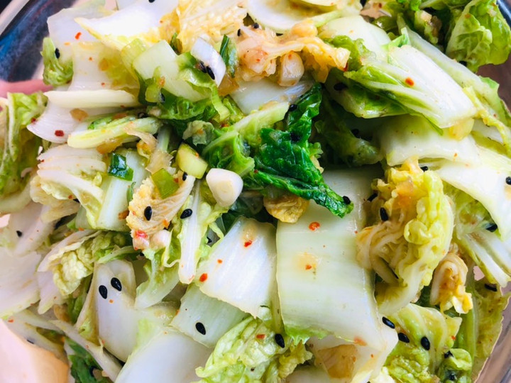Resep: Salad sawi putih Wajib Dicoba