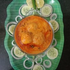 A picture of Dum Aloo.