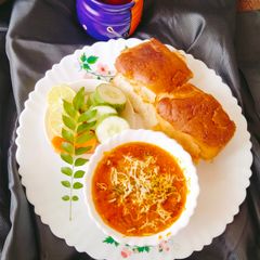 A picture of PAV BHAJI MASALA IN COOKER 🪔🪔7 Vegetable Bhaji in cooker (Diwali special).