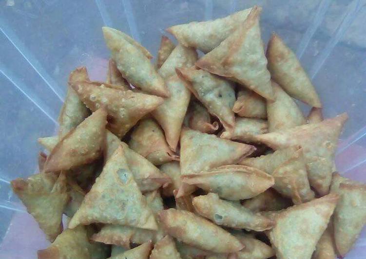 Beef samosas