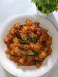 Sambal Goreng Kentang cabe hijau
