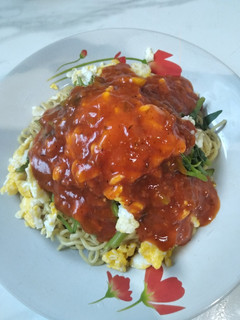 Foto resep Mie saus spageti simpel