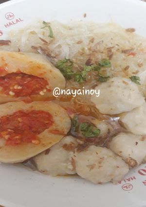 Foto resep Bakso ayam isi sambal seuhah