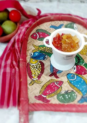 আম টমেটো চাটনি (aam tomato chutney recipe in Bengali) রেসিপির প্রধান ছবি