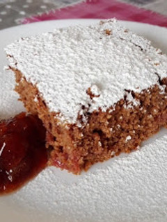 Kakaós-meggyes kevert süti (gluténmentes) recept fotója
