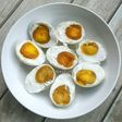 Telur asin homemade...masir, berminyak 👍