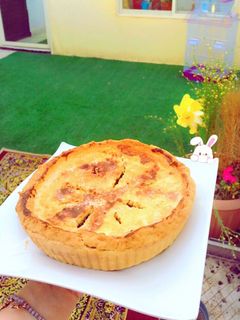 صورة لوصفة فطيرة التفاح 🥧