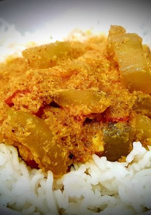 A picture of Cucumber Kuruma Kuzhambu.