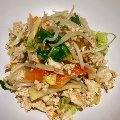 Turkey Stir Fry With a Sweet Chilli Sauce A picture of Turkey Stir Fry With a Sweet Chilli Sauce.